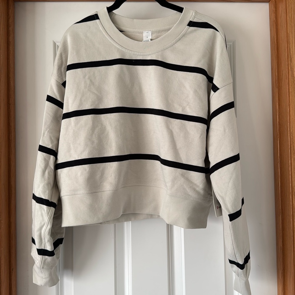 Perfectly Oversized Cropped Crew